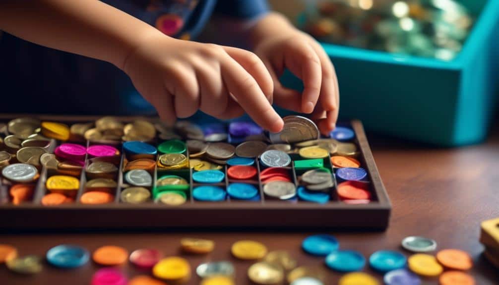 fun coin sorting activities