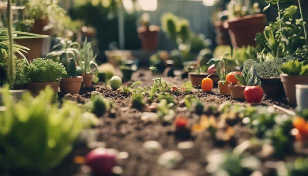 plant growth in spring