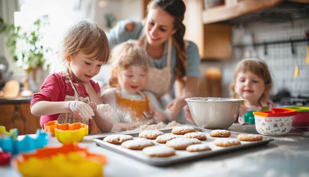 creating memories in kitchen