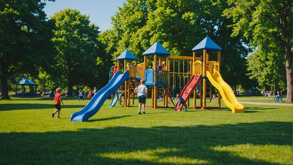 fun at the playground