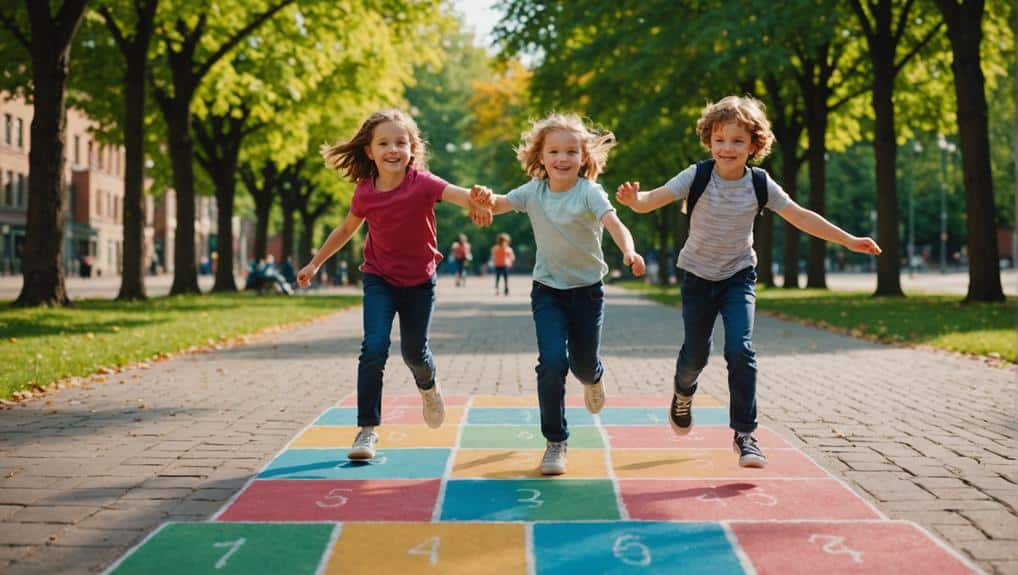 outdoor childhood pastime fun