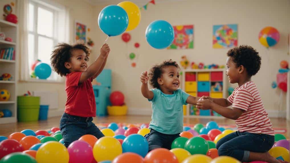 balloon volleyball improves coordination