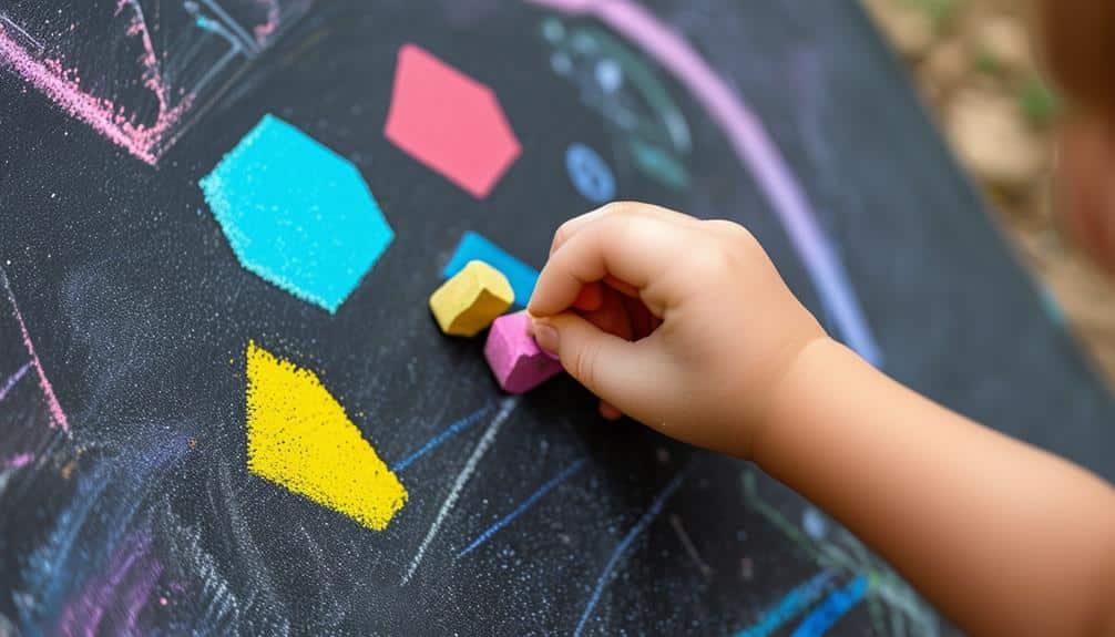 chalkboard fun and learning