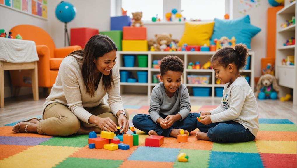 interactive play therapy session