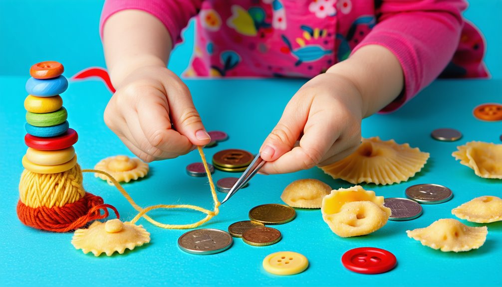 Creative Fine Motor Activities Using Common Household Items